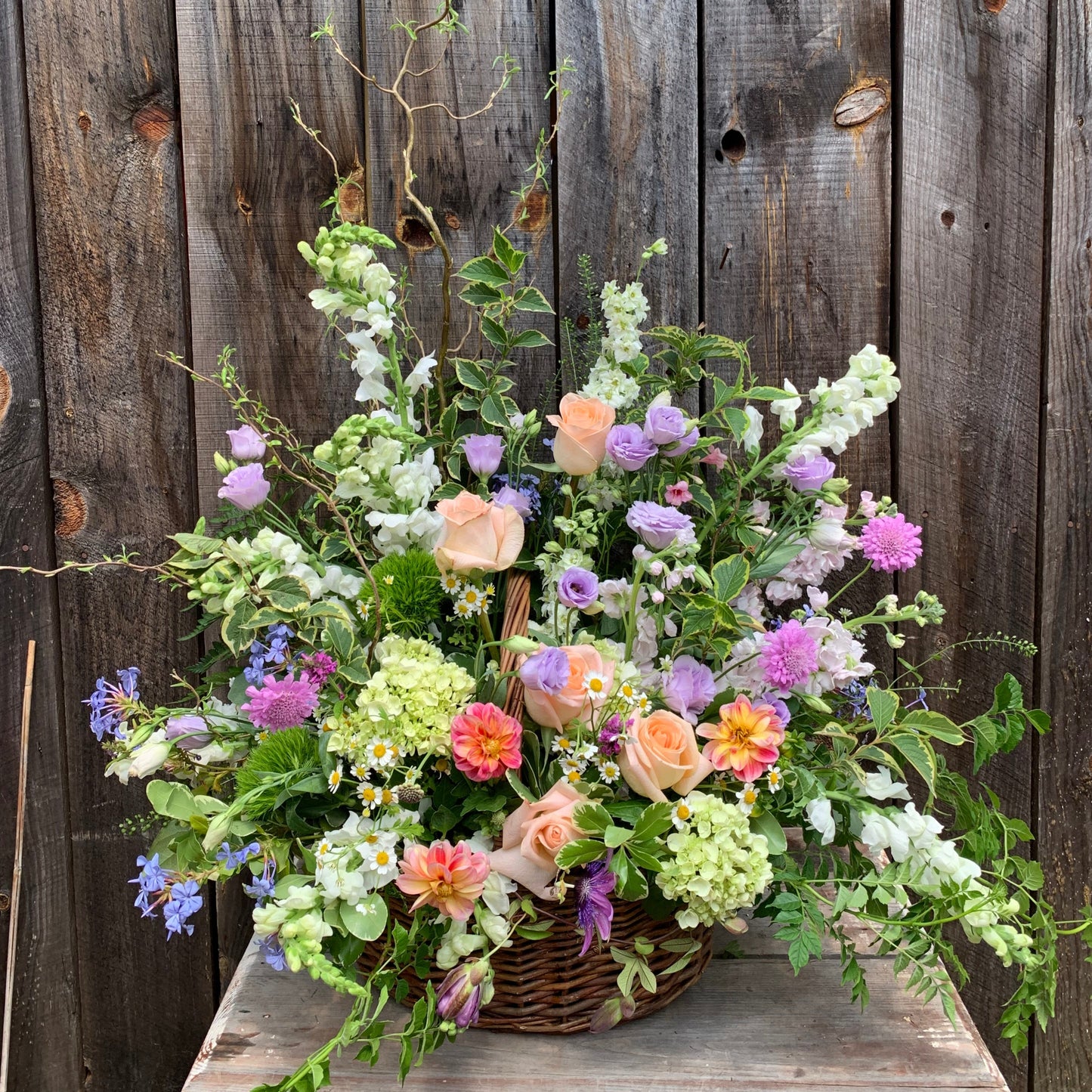 Garden Inspired Sympathy Basket
